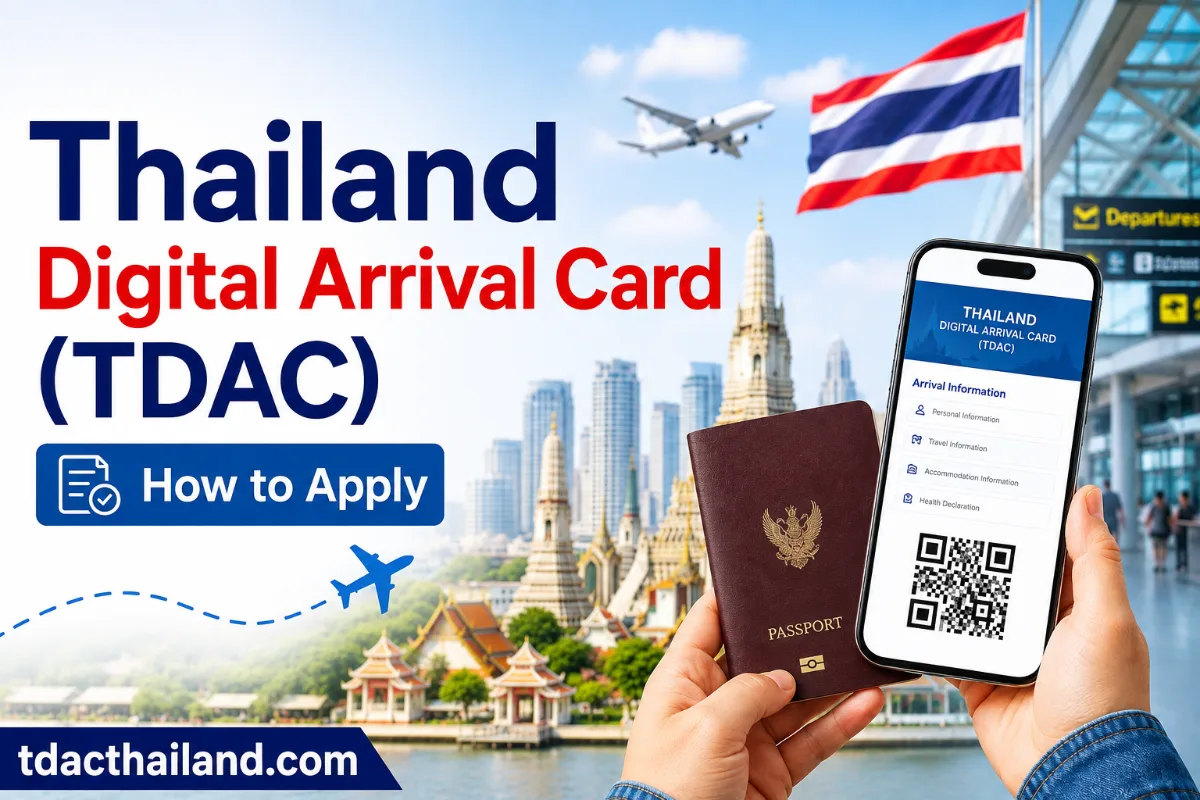 Thailand Digital Arrival Card